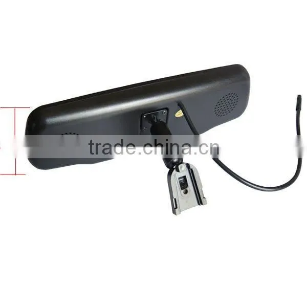 4.3inch original rear view mirror monitor,AV signal auto detect power on/off
