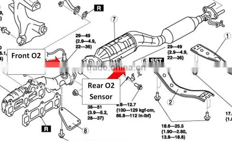 89465-60150 8946560150 Oxygen Sensor Air Fuel Ratio Sensor Lambda Sensor For Toyota 4Runner Land Cruiser Lexus GX470 LX470