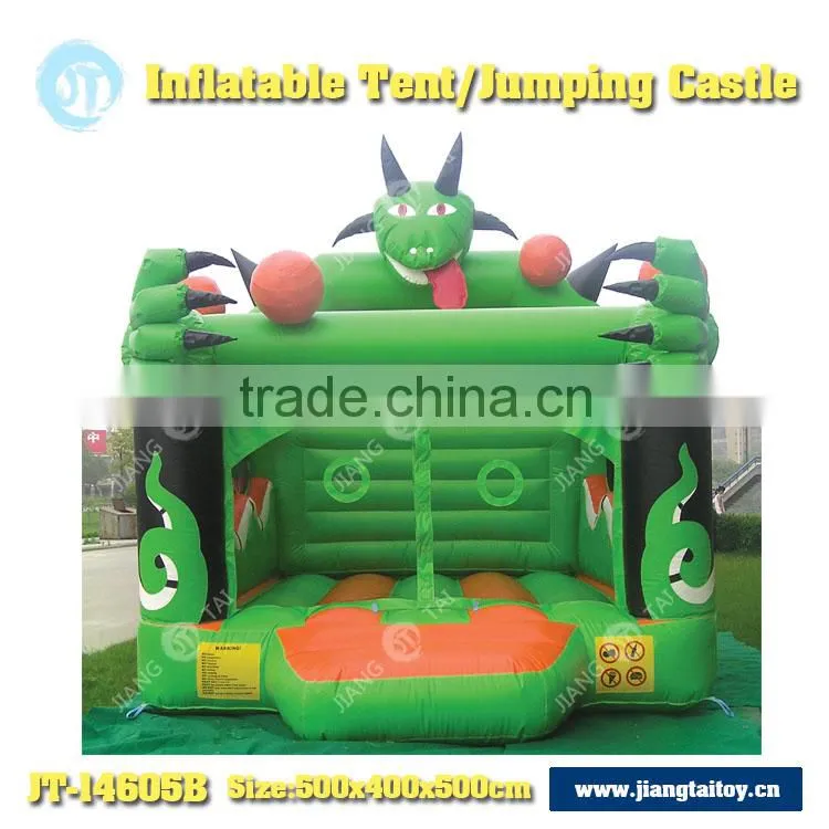 JT-14603B cheap party park cute inflatable bouncy jumping castle for sale