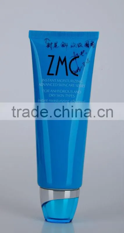 Plastic lotion tube with acrylic cap, massage tube for lotion 120ml