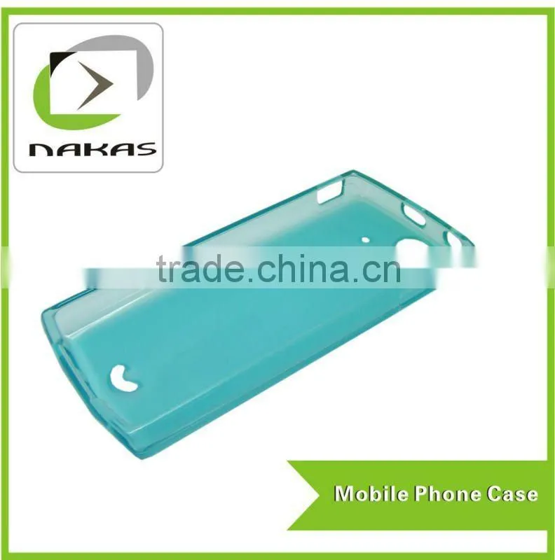 Varity color resonable price TPU pouch mobiel phone case for Sony MT18i cellphone case