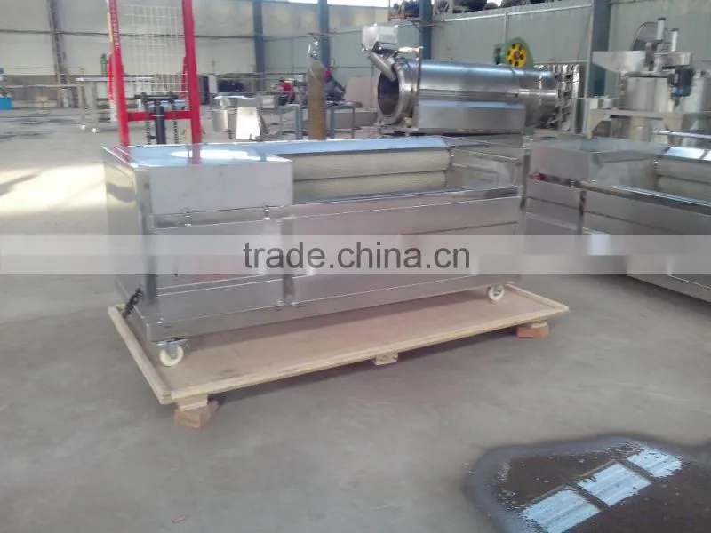 high efficiency stainless steel potatoes/carrots washing machine and peeling machine