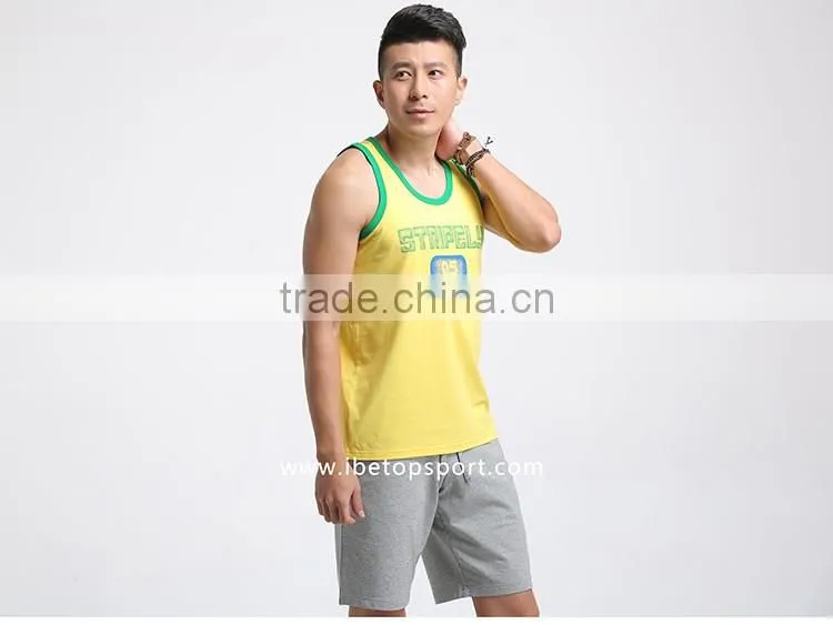OEM service Custom sportswear coolmax running cotton vest