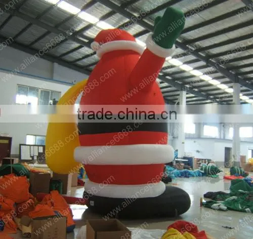 2014 giant outdoor santa clause inflatable advertising
