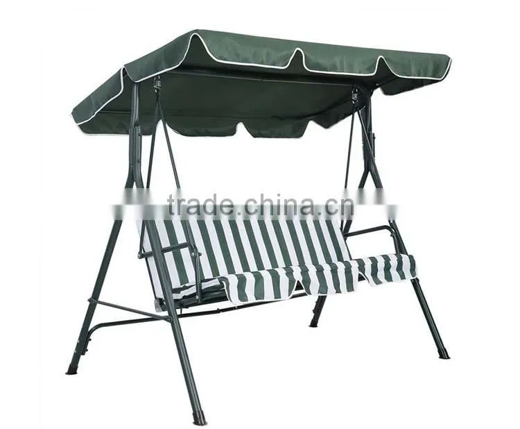 Outdoor Leisure Waterproof Easy 3 Seater Swing Chair Patio Swing Hanging Chair