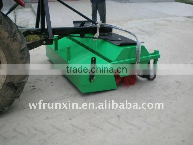 clean and clear road sweeper
