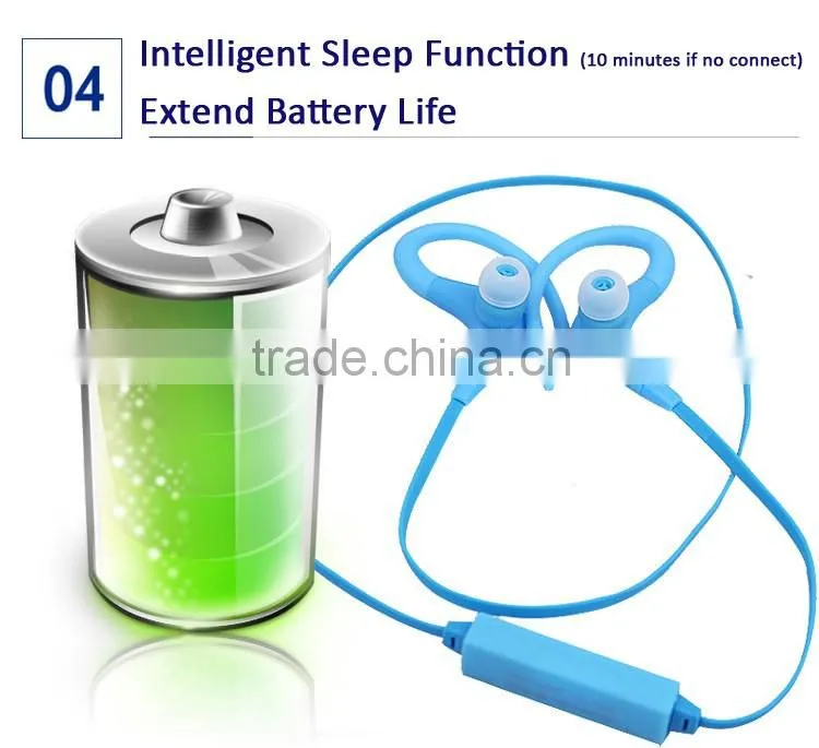 Bluetooth V4.1 Sport Style Neckband Bluetooth Wireless Headset Stereo Headphone