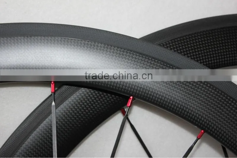 Newest 50mm carbon clinche wheels 700c road wheel with basalt edges MT-50C-N
