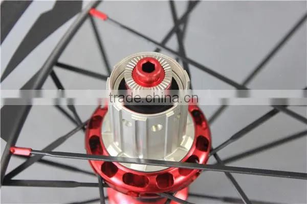 Carbon clincher wheelset China carbon road bike wheelset 38C