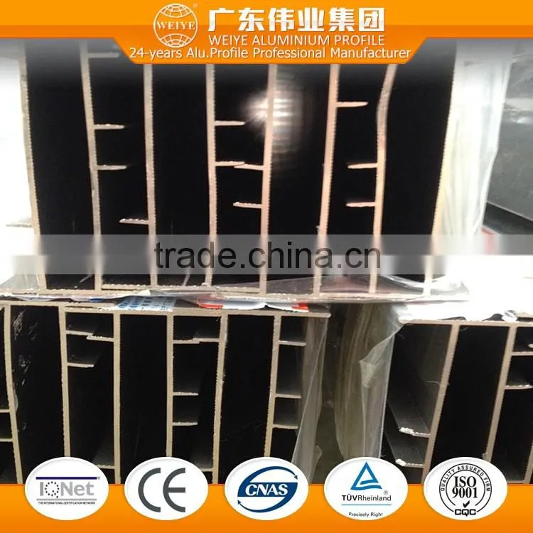 6060 T3-T8 0.8-1.4mm aluminum extruded for garden fence with anodized finish
