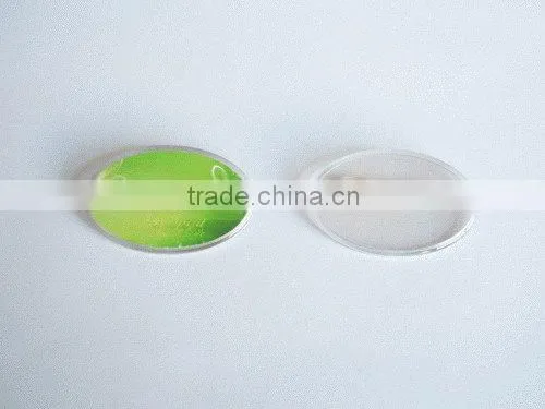 Oval badge combination