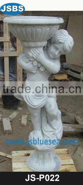 Hand Carved Marble Planter JS-P003Y