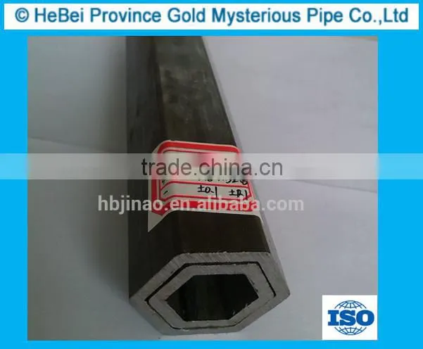 China Made Hexagonal seamless steel pipe/tube for agricultual machinery