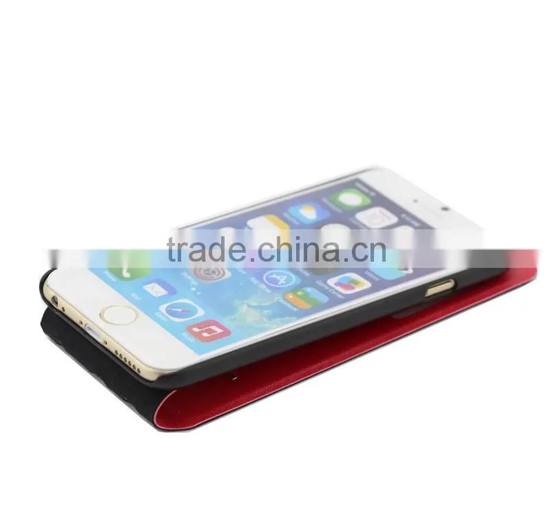 Mobile phone bags & cases with stand, New design mobile phone bags & cases with touch, i6 4.7" mobile phone bags & cases