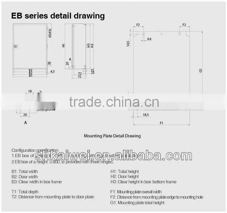 EB series water proof smart control box