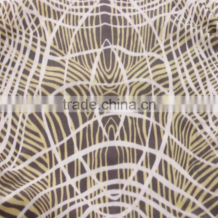 knit digital printed cotton spandex jesrey fabrics for fashion shirts 2016