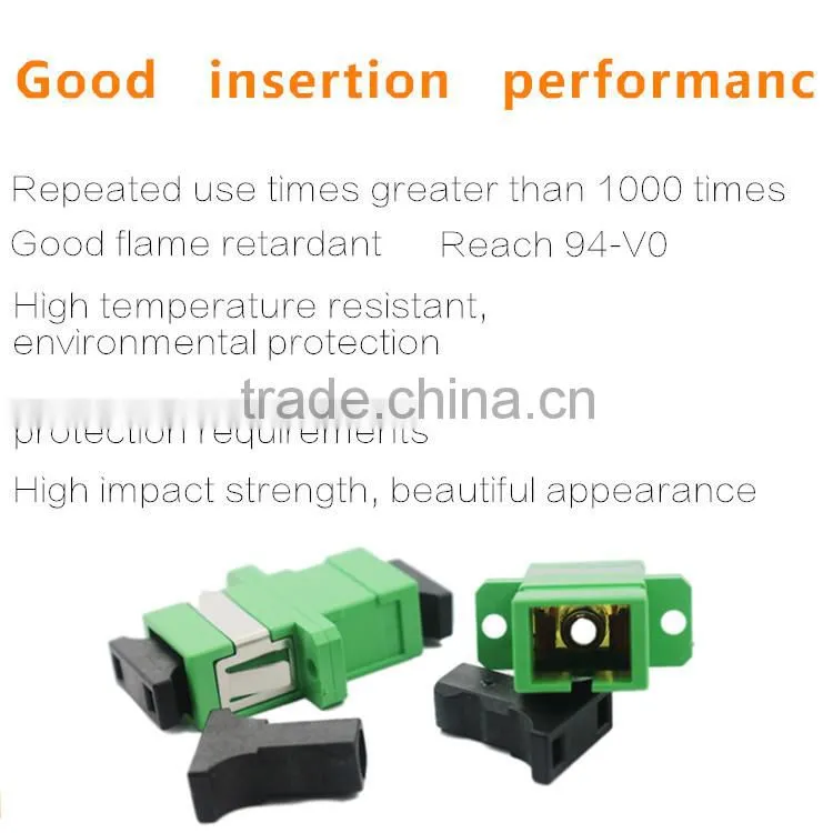 china price SC/APC Fiber Optic Adapters Fiber Optic Adapter Flexible Adapters shutter