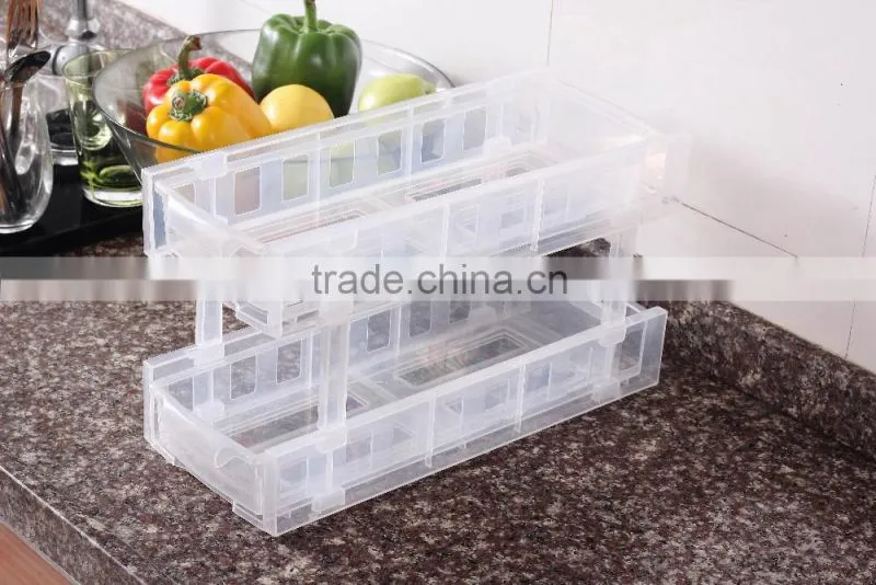 PP 33.4*14*6 High quality kitchen storage box/storage rack