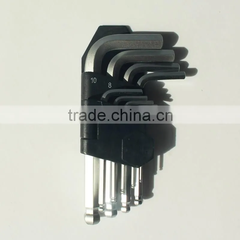 9pcs Ball End Hex Key Set, Allen Key Set