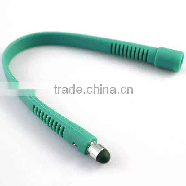 Creative Bendable Wrist Silicon Tocuh Pen Stylus