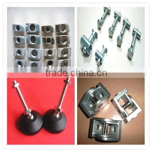 inside hidden corner bracket for v slot aluminum profiles