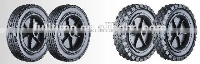 ROHS/PAHS Standard,Rubber Wheel, Solid rubber wheel, Semi-Pneumatic wheel