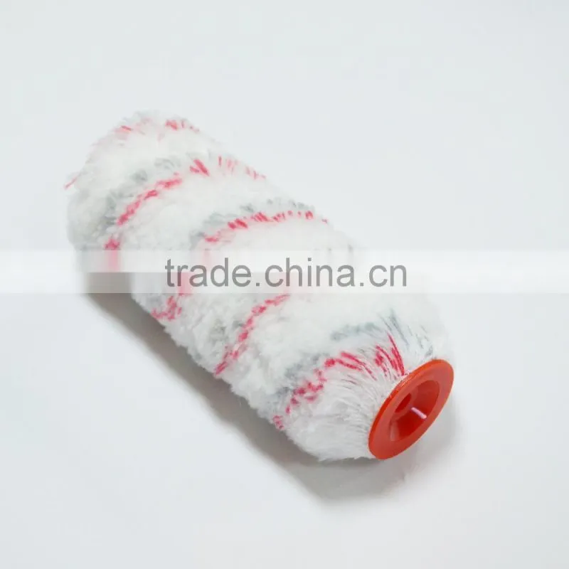 thermobonded red and grey stripe polyamide european style roller
