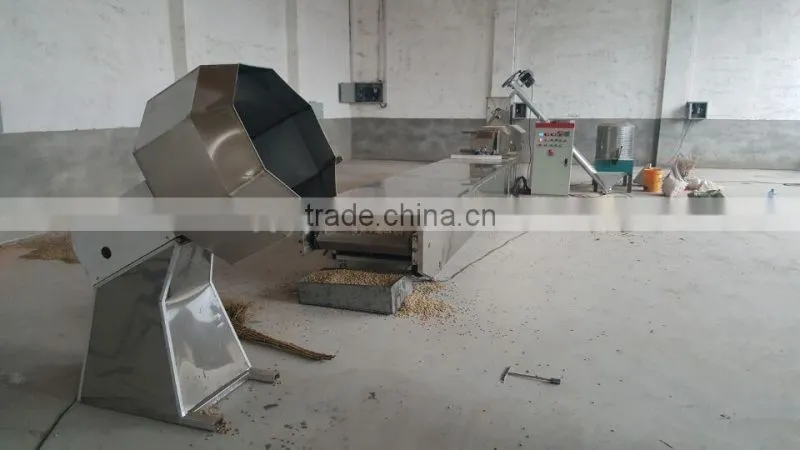Multi-functional wide output range floating fish food making line 86-15003847743