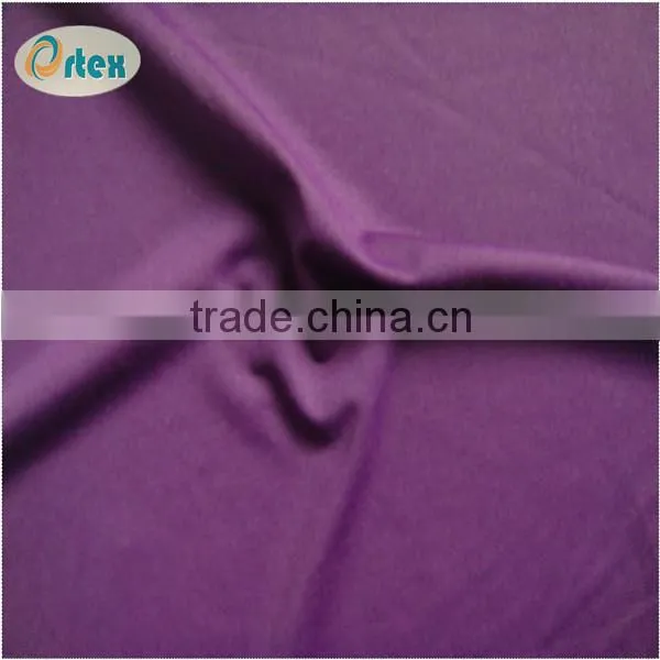 full dull polyester spandex peach knitted fabric