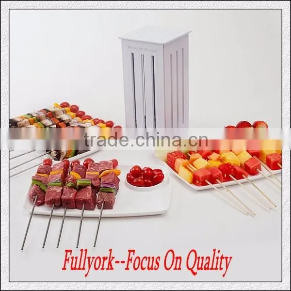 Brochette Express As Seen On TV Skewers Food Slicer BBQ Grill Shish Kabab Maker