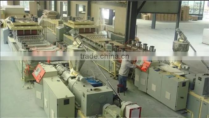 WPC wood plastic composite decking board