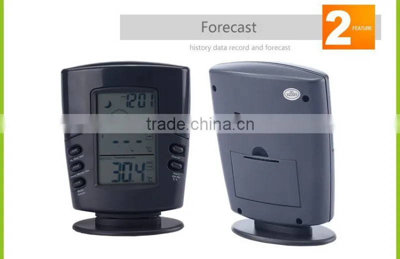 professional wireless 433mhz weather station paired max 4 sensors