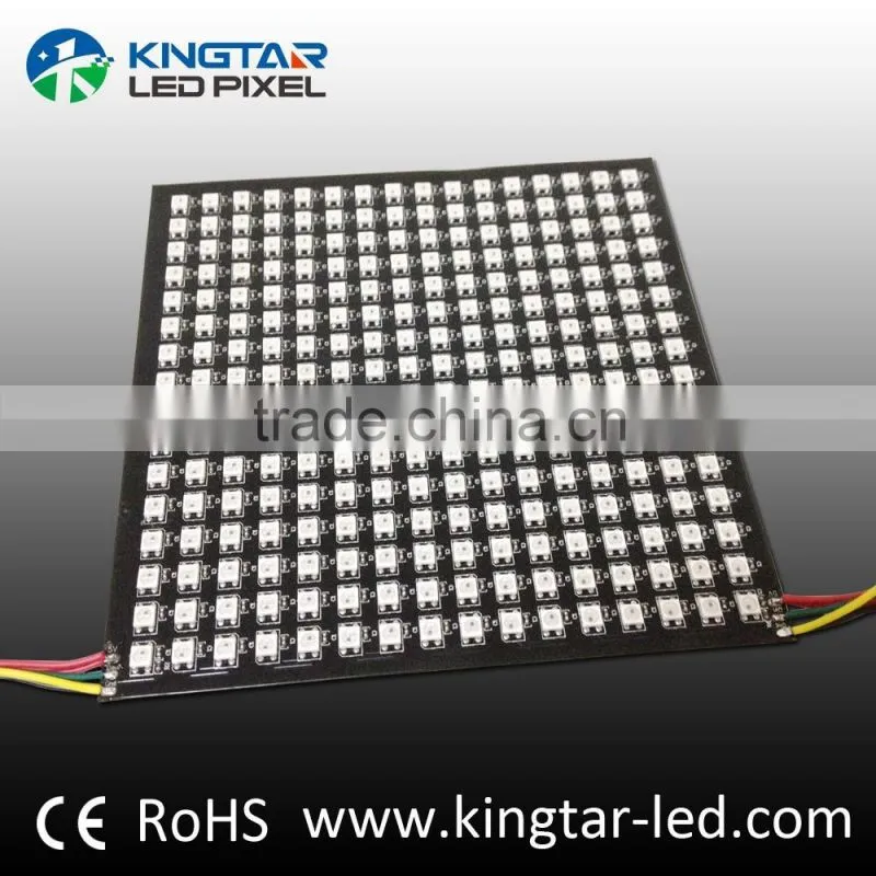 ws2812b flexible pixel matrix screen 16*16