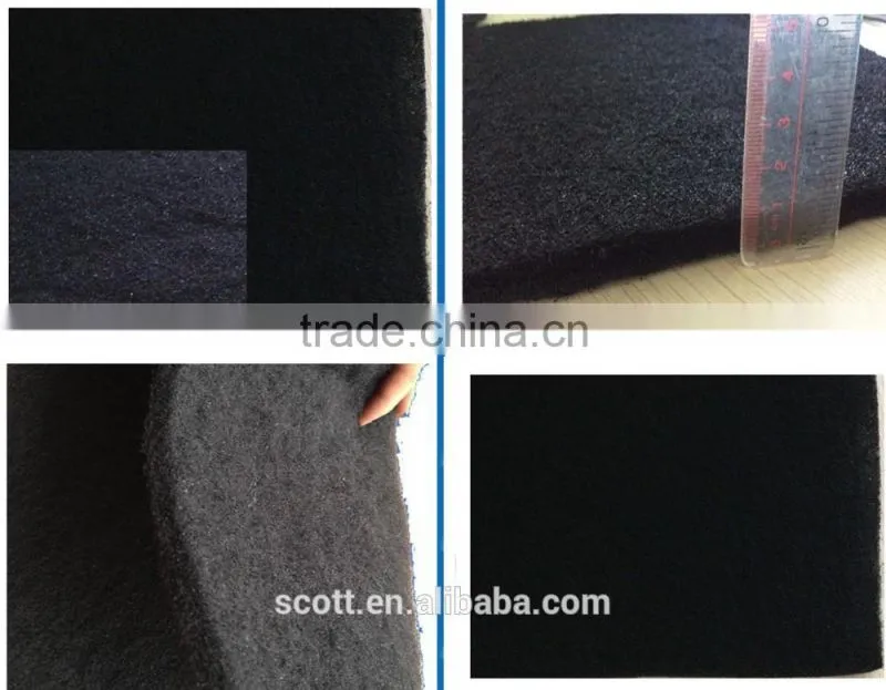 activated carbon air filter sheet
