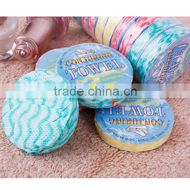 outdoor camping travel compressed towels magic towel