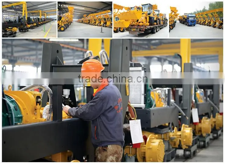 Aolite forklift wheel loader with attachments