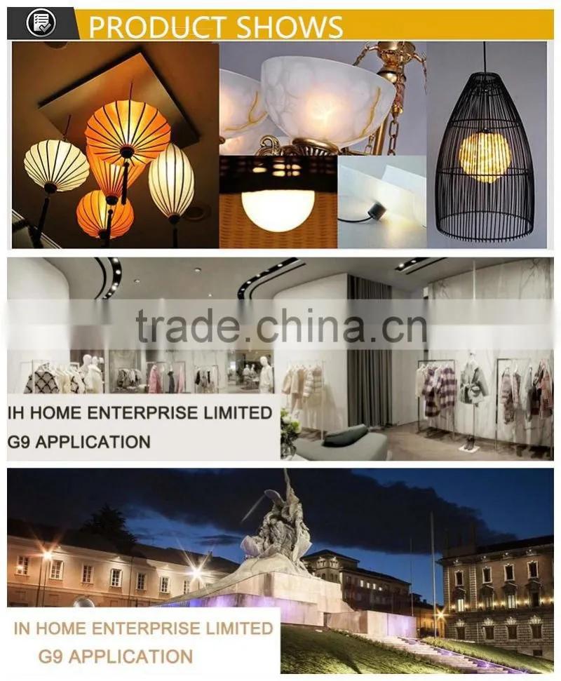 High Quality g9 led silicone bulb 3w smd 2835 G9 led lamp lighting