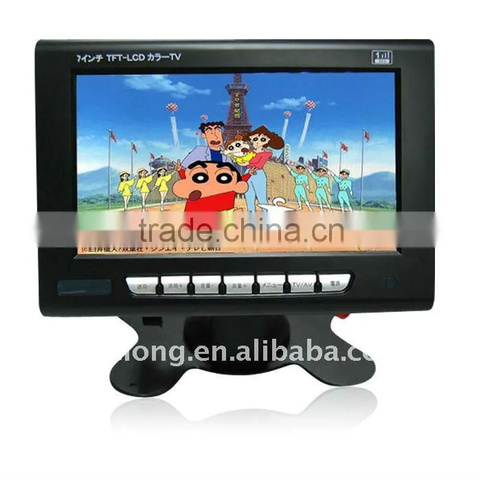 7 inch touch screen lcd monitor for car pc car digital lcd tv for Japan color monitor wiring