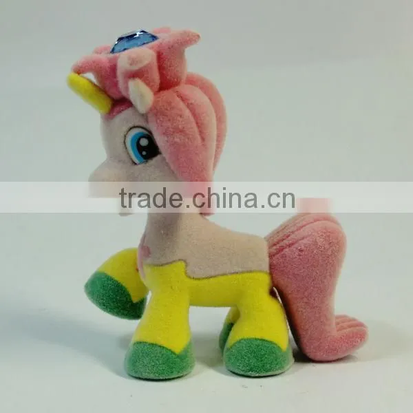 2014 plastic animal toys promotional small cheap plastic toys pony