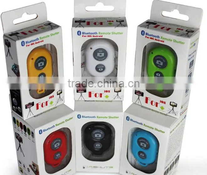 Stable in-stock bluetooth remote selfie shutter Remote Control Switch Wireless Shutter Remote mobile Phone bluetooth shutter