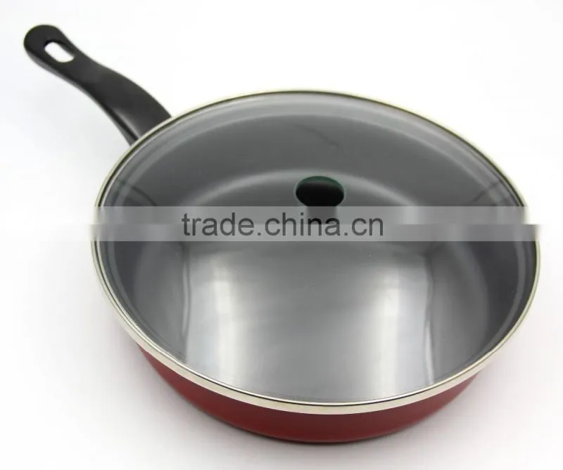 tempered cooking pot lids & glass lid in kitchen