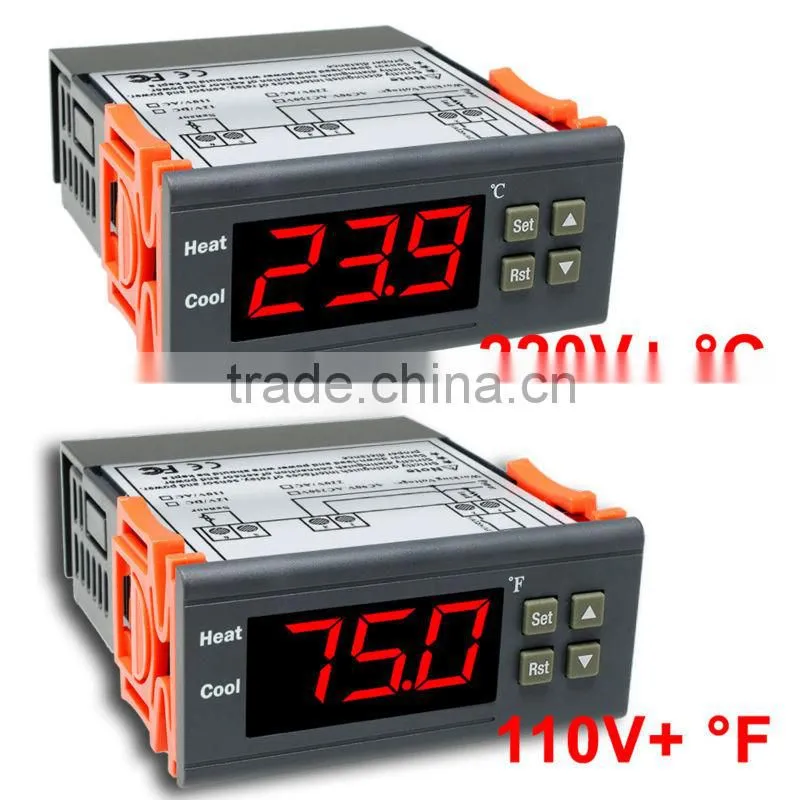 Relay 110V F 220V C Aquarium Digital Temperature Temp Controller Thermostat