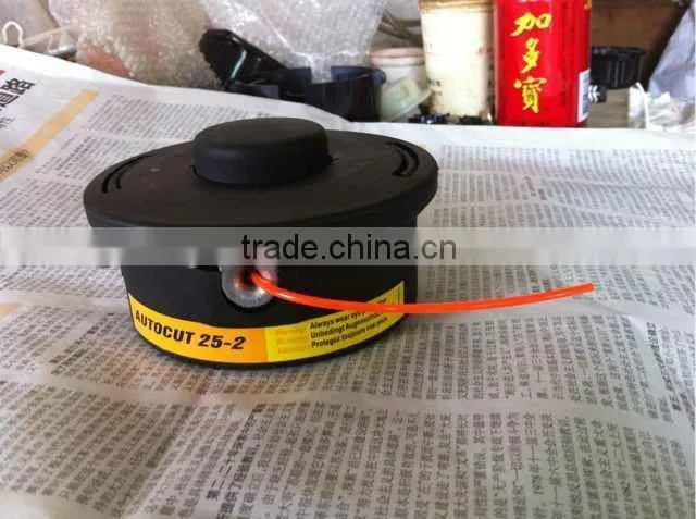 Aluminium brush cutter head for nylon head