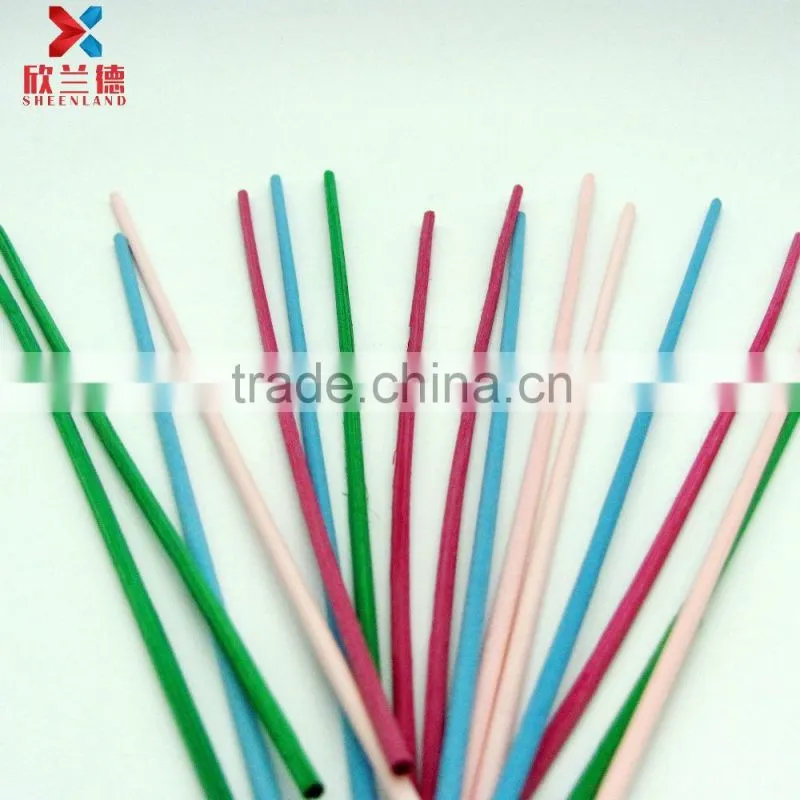 different color fragrance reed diffuser sticks for aroma diffuser