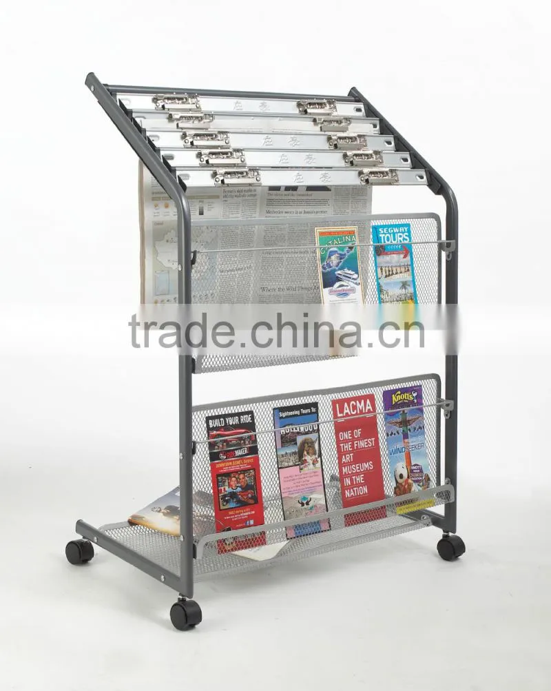 2015 popular newspaper display cabinet