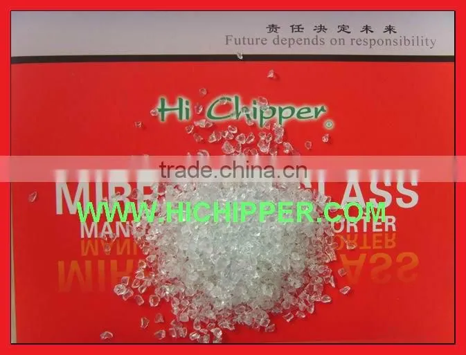 Tumbled Glass Red