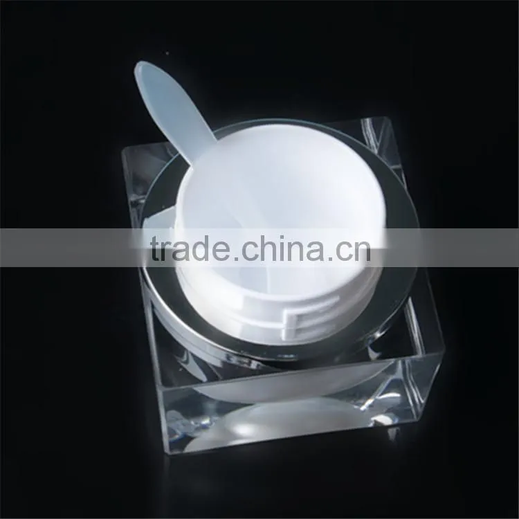Unique Style White Food Grade Plastic Cosmetic Cream Spatula