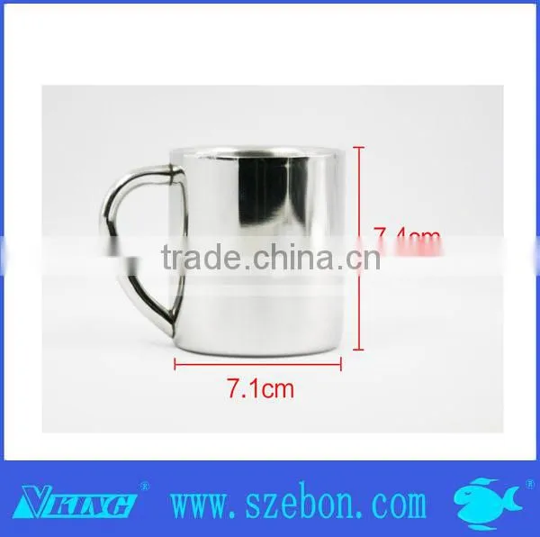 High quality classical stainless steel color mule mug for standard life