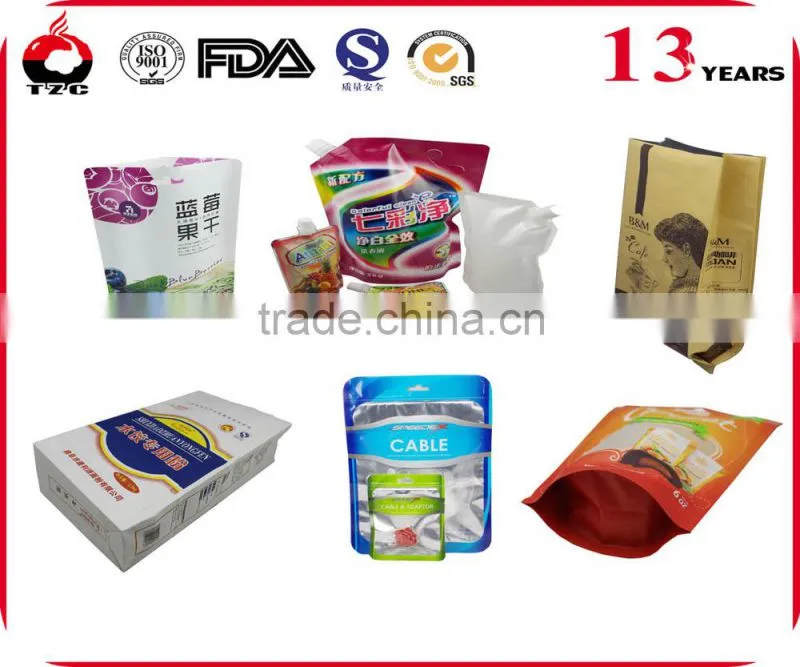 self-adhensive bopp header bag with eurohole/clear plastic bag