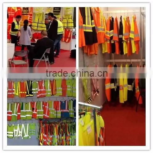 Safety Vest 3m Quality Hi-vis String Vest With Pockets Mesh Fabric